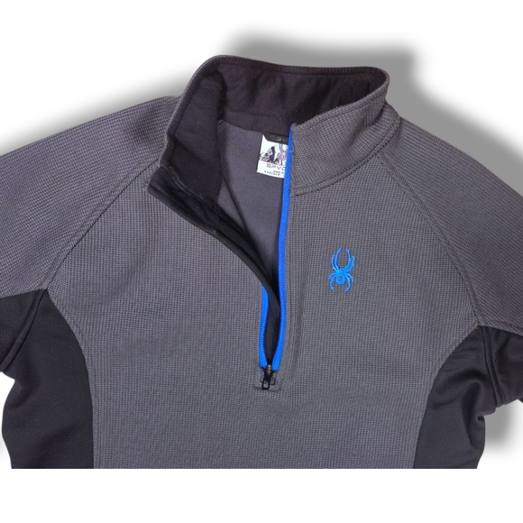 NWOT SPYDER FLEECE HALF ZIP PULLOVER SWEATER - Picture 5 of 5